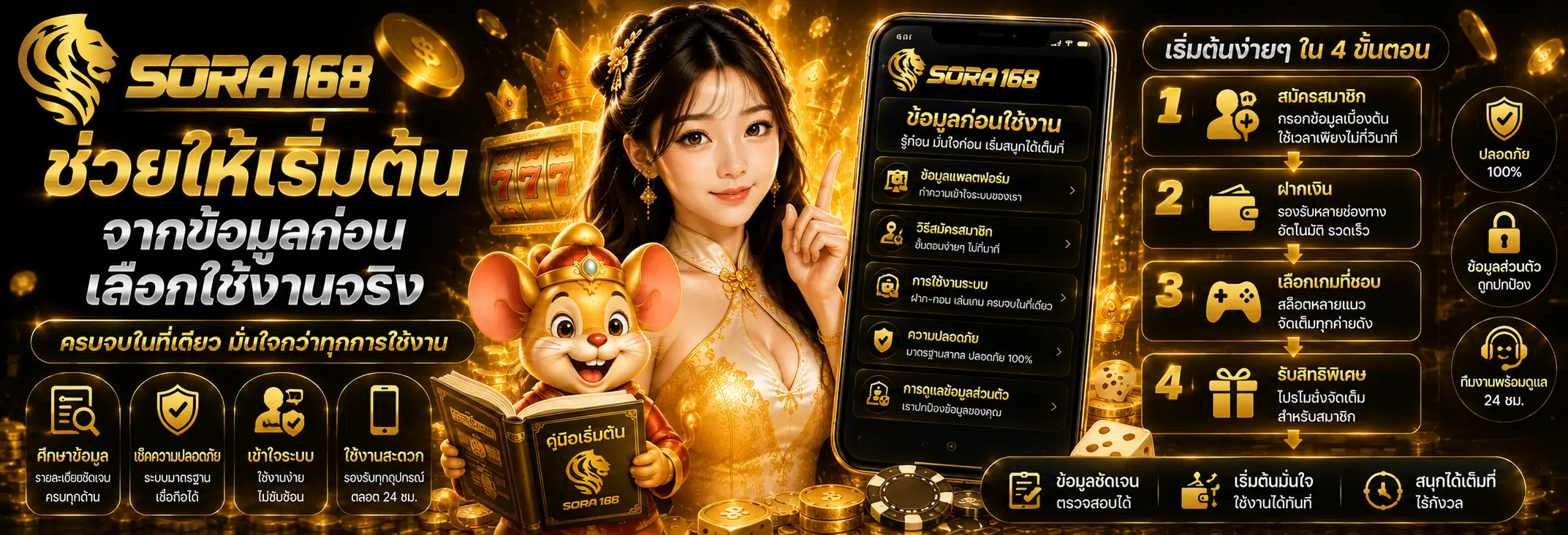 ช่วยให้เริ่มต้นจากข้อมูลก่อนเลือกใช้งานจริง